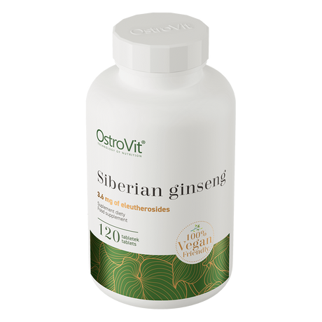 OstroVit Siberian Ginseng 120 Tableta - Prirodna Energija i Podrška Imunitetu