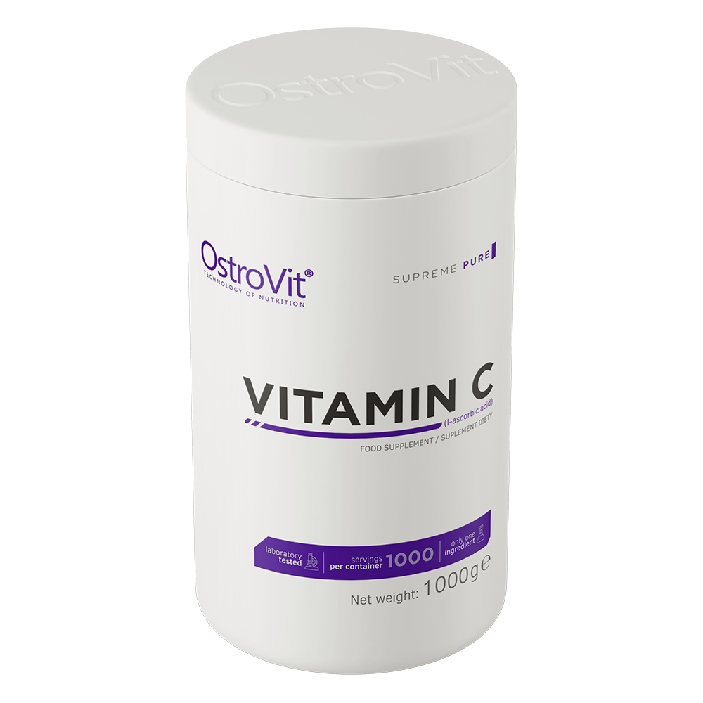 OstroVit Vitamin C 1000 g - Prirodni Prah za Imunitet i Energiju