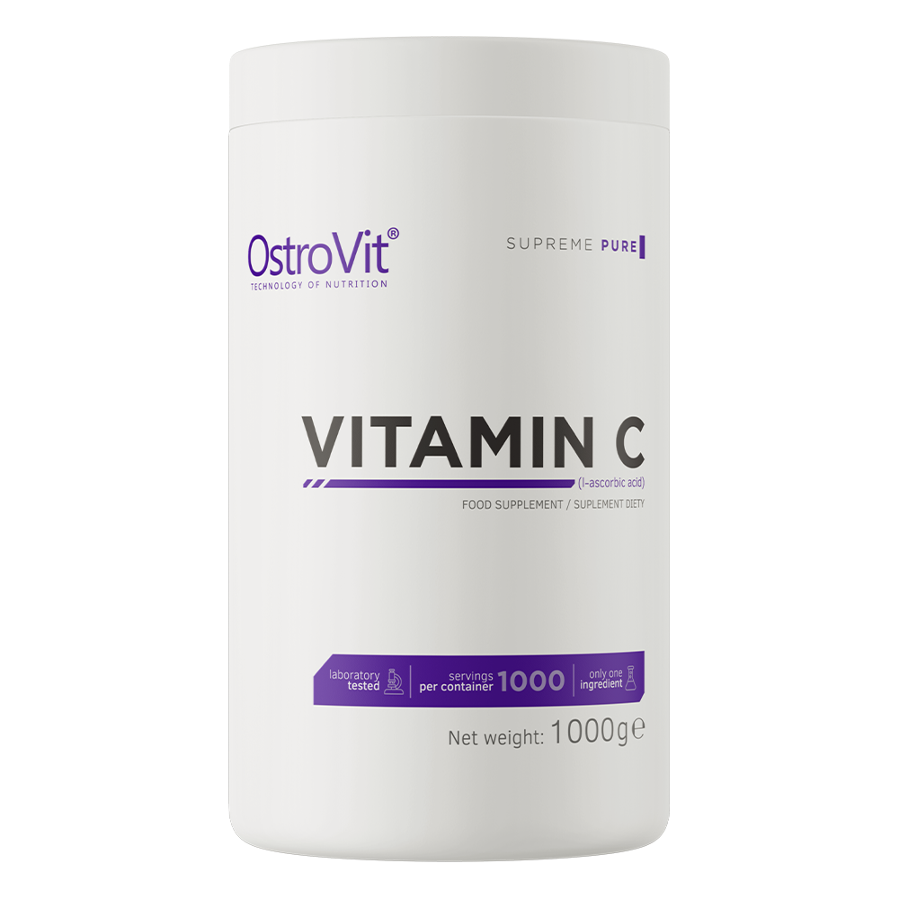 OstroVit Vitamin C 1000 g - Prirodni Prah za Imunitet i Energiju
