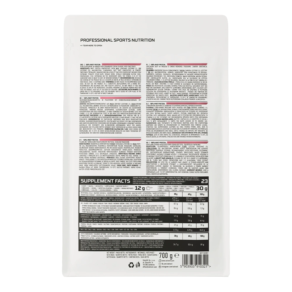 OstroVit Whey Protein OST – 700 g (Protein Surutke)