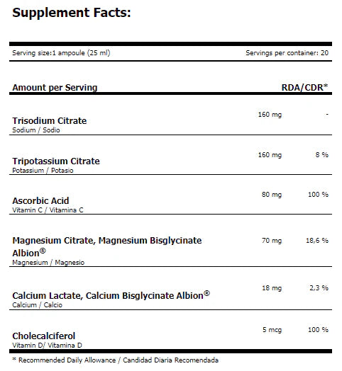 AMIX™ Performance E-Lite Electrolytes – Brza Nadoknada Elektrolita i Energije