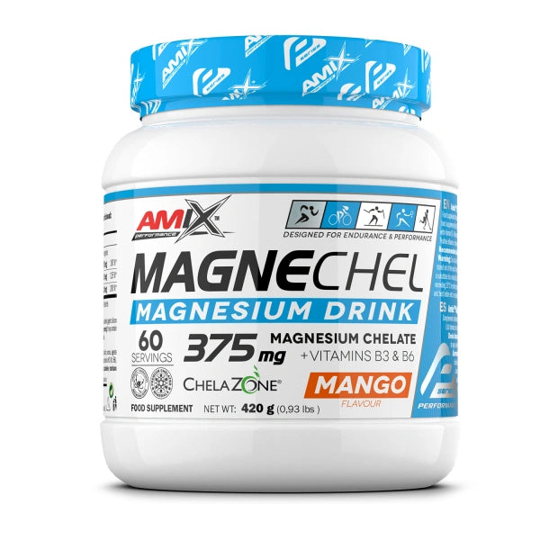 Amix™ MagneChel Magnesium Chelate Drink – Magnezijum Bisglicinat u Prahu