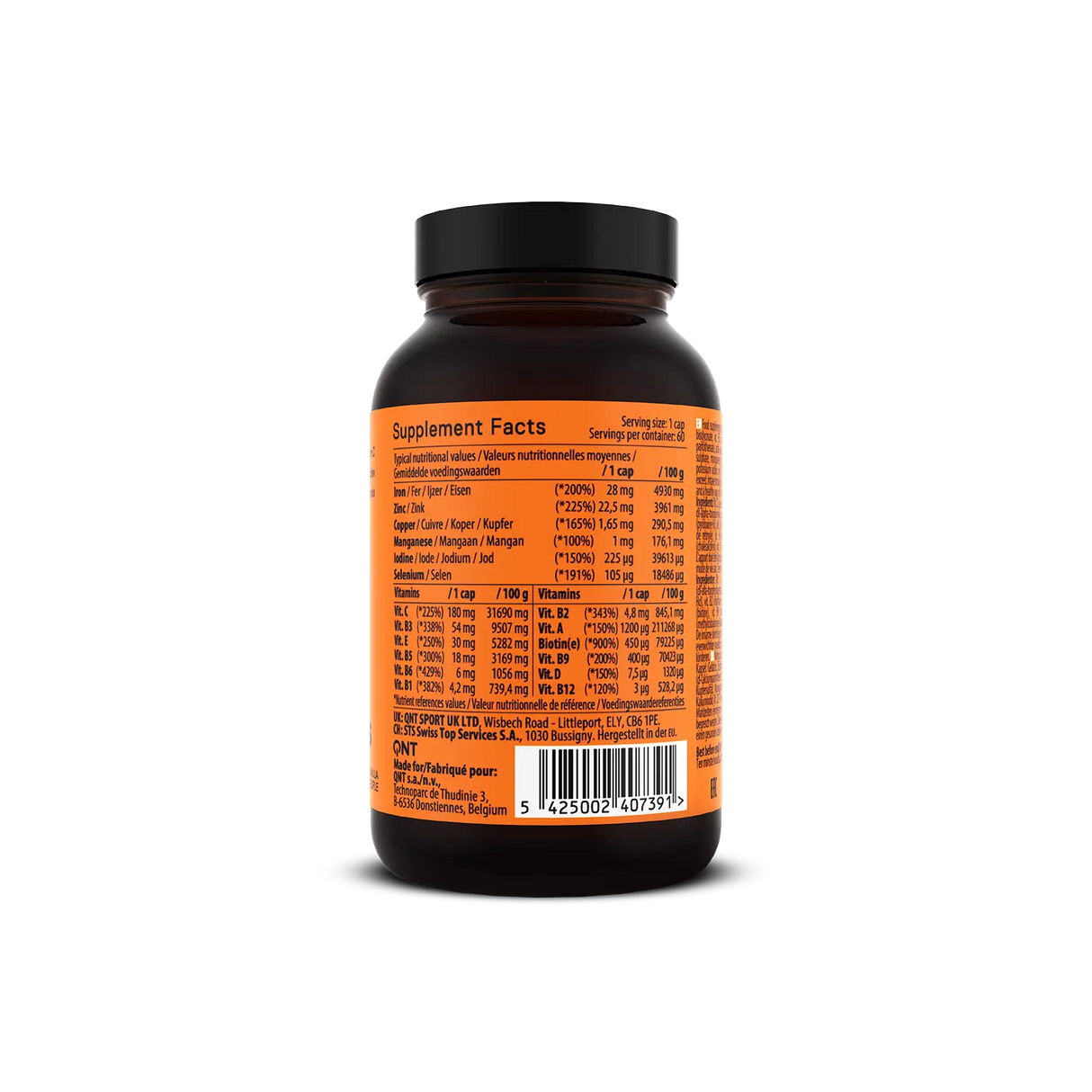 QNT Daily Vitamins 60 kapsula – Dnevna podrška imunitetu i energiji