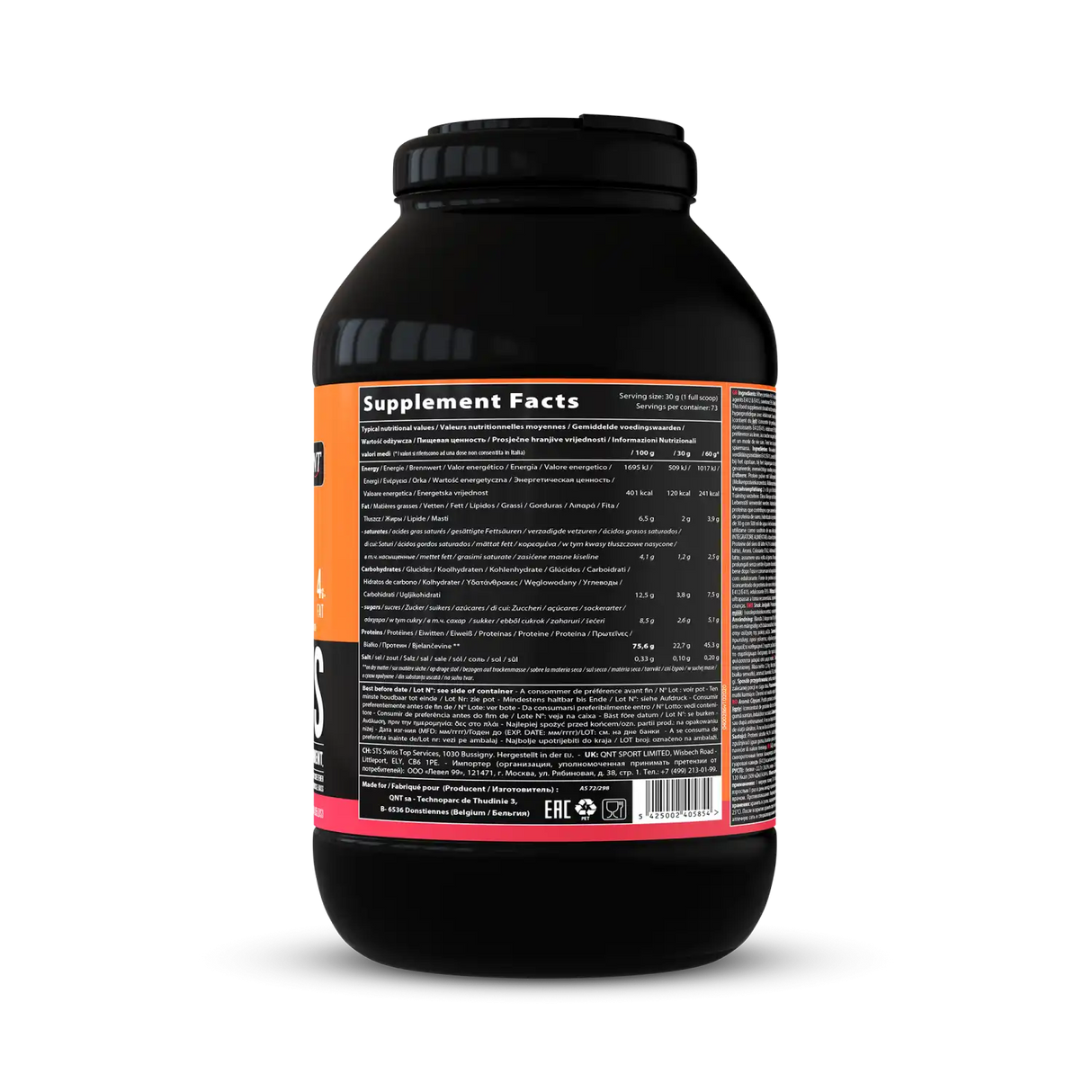 QNT Delicious Whey Protein – Kvalitetan protein za brži oporavak i rast mišića