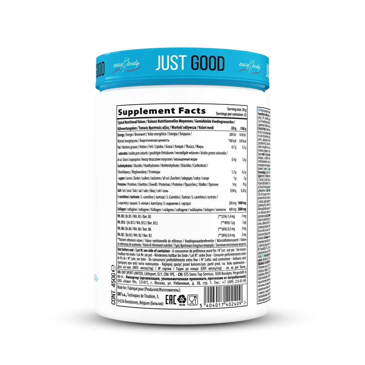 QNT Easy Body Skinny Protein – Proteinski Šejk Za Fit Figuru