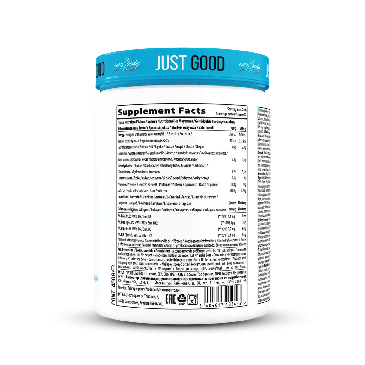 QNT Easy Body Skinny Protein – Proteinski Šejk Za Fit Figuru