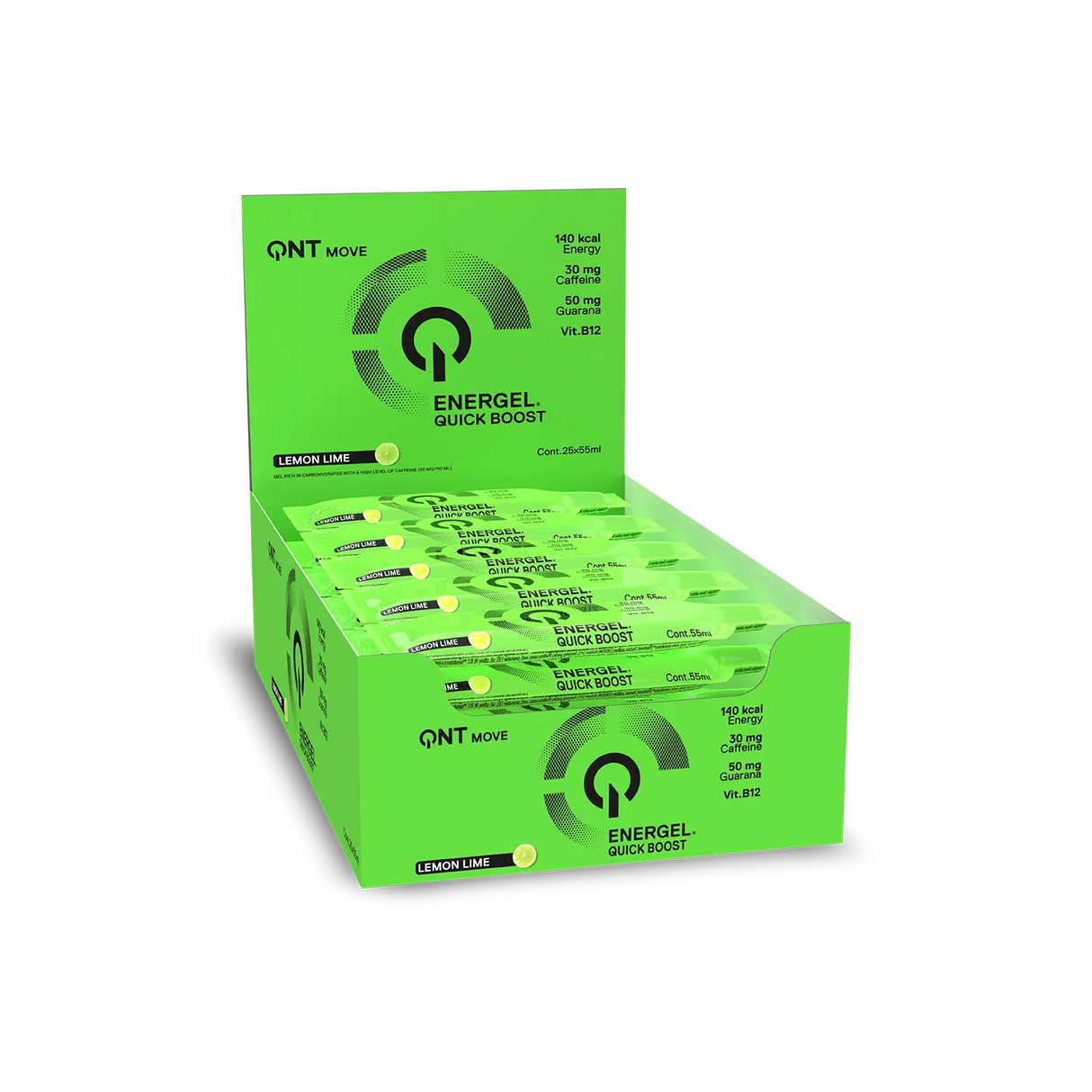 QNT Energel Quick Boost – Energetski Gel sa Kofeinom i Guaranom