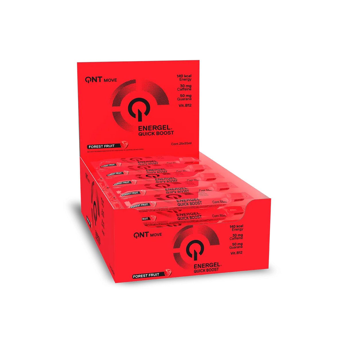 QNT Energel Quick Boost – Energetski Gel sa Kofeinom i Guaranom