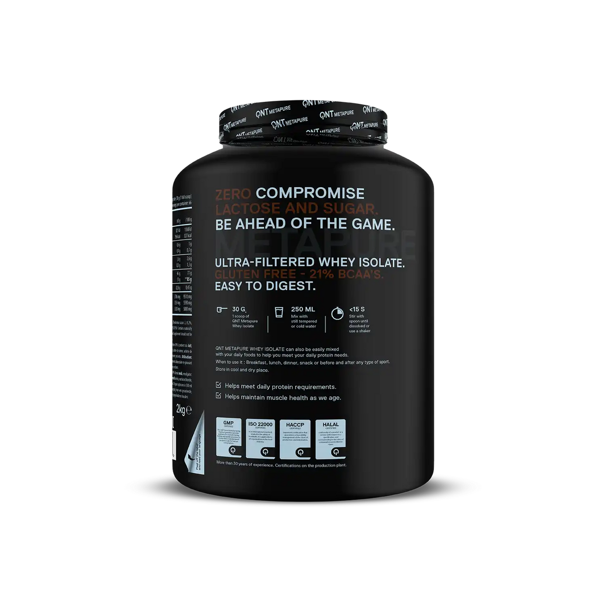 QNT Metapure Whey Protein Isolate – Čist i Brzo Apsorbujući Protein
