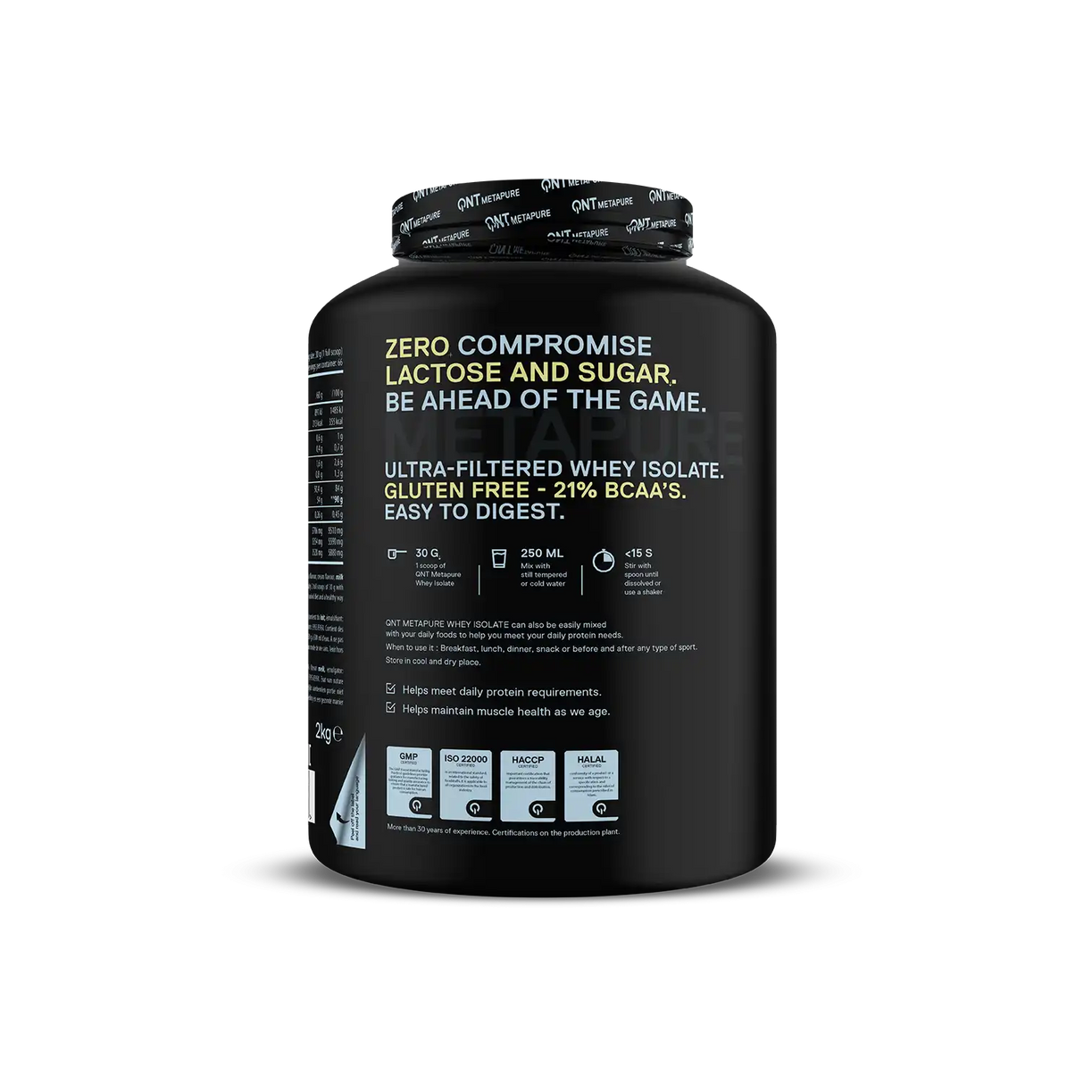 QNT Metapure Whey Protein Isolate – Čist i Brzo Apsorbujući Protein