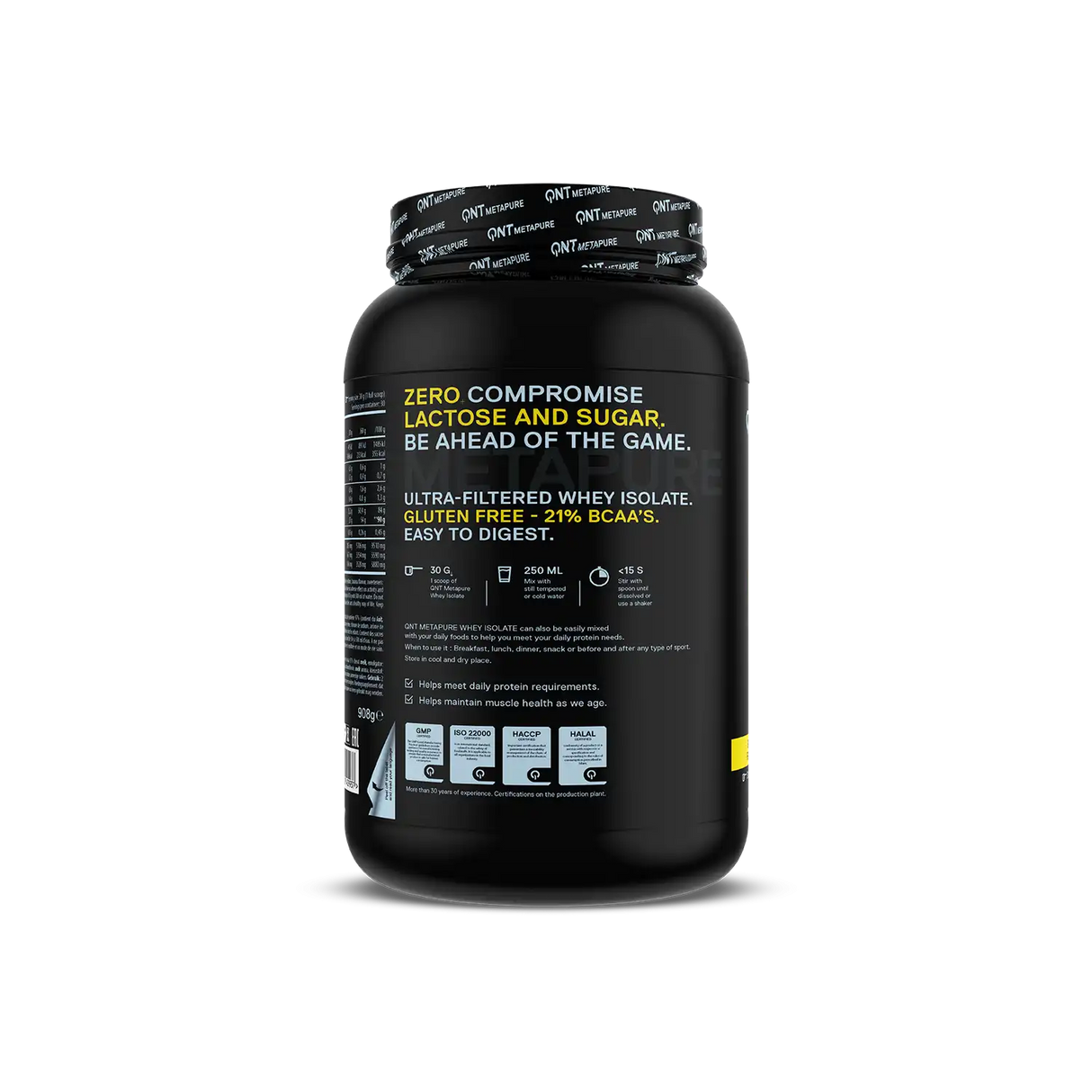 QNT Metapure Whey Protein Isolate – Čist i Brzo Apsorbujući Protein