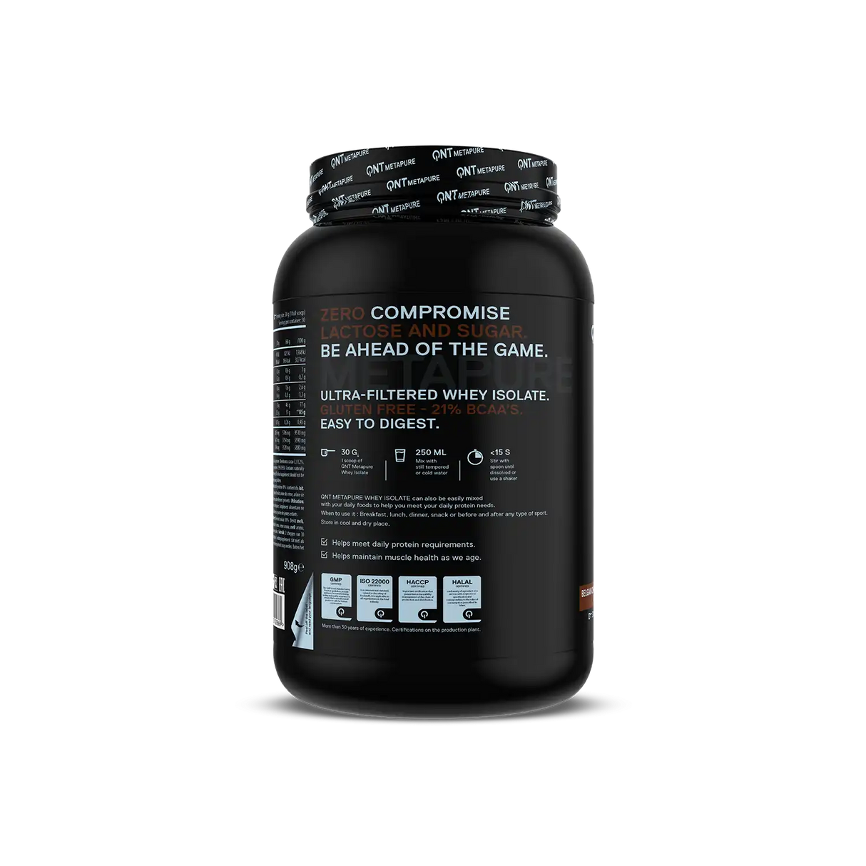 QNT Metapure Whey Protein Isolate – Čist i Brzo Apsorbujući Protein