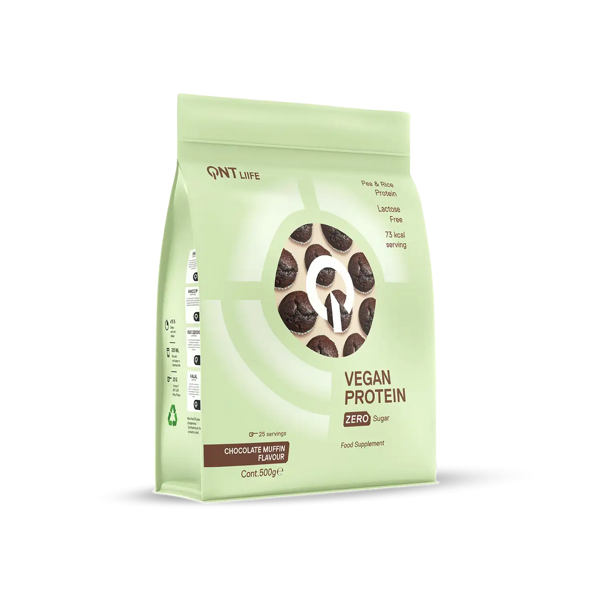 QNT Vegan Protein – Biljni Proteinski Šejk za Mišiće i Energiju