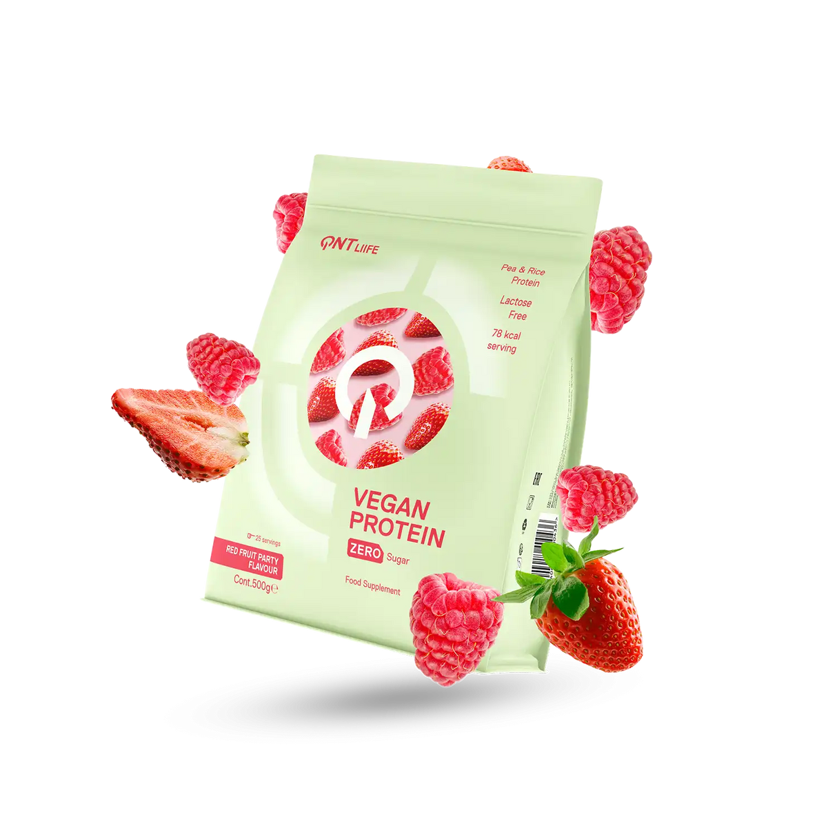 QNT Vegan Protein – Biljni Proteinski Šejk za Mišiće i Energiju