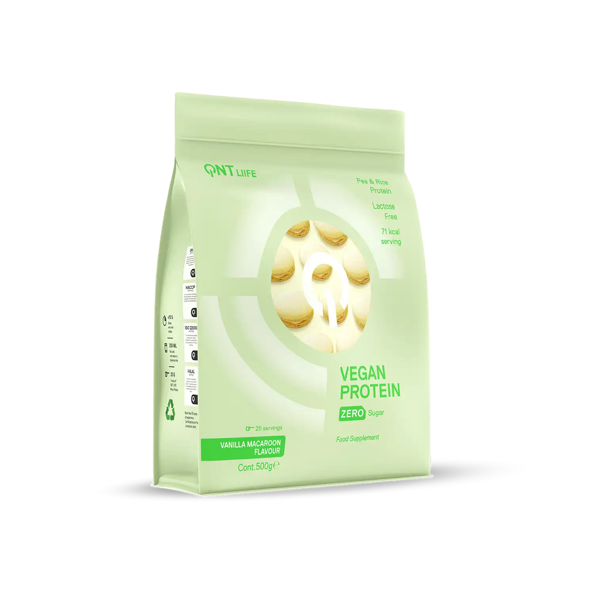 QNT Vegan Protein – Biljni Proteinski Šejk za Mišiće i Energiju