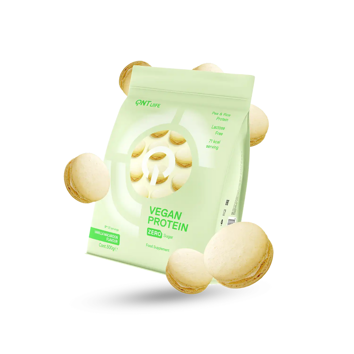 QNT Vegan Protein – Biljni Proteinski Šejk za Mišiće i Energiju