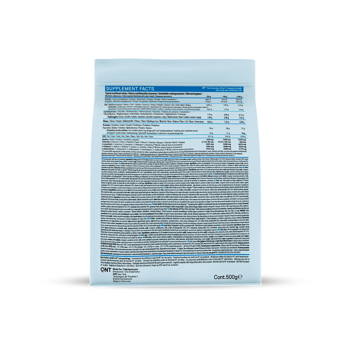 QNT Light Digest Whey Protein – Lako Svarljiv Protein za Mišiće i Oporavak