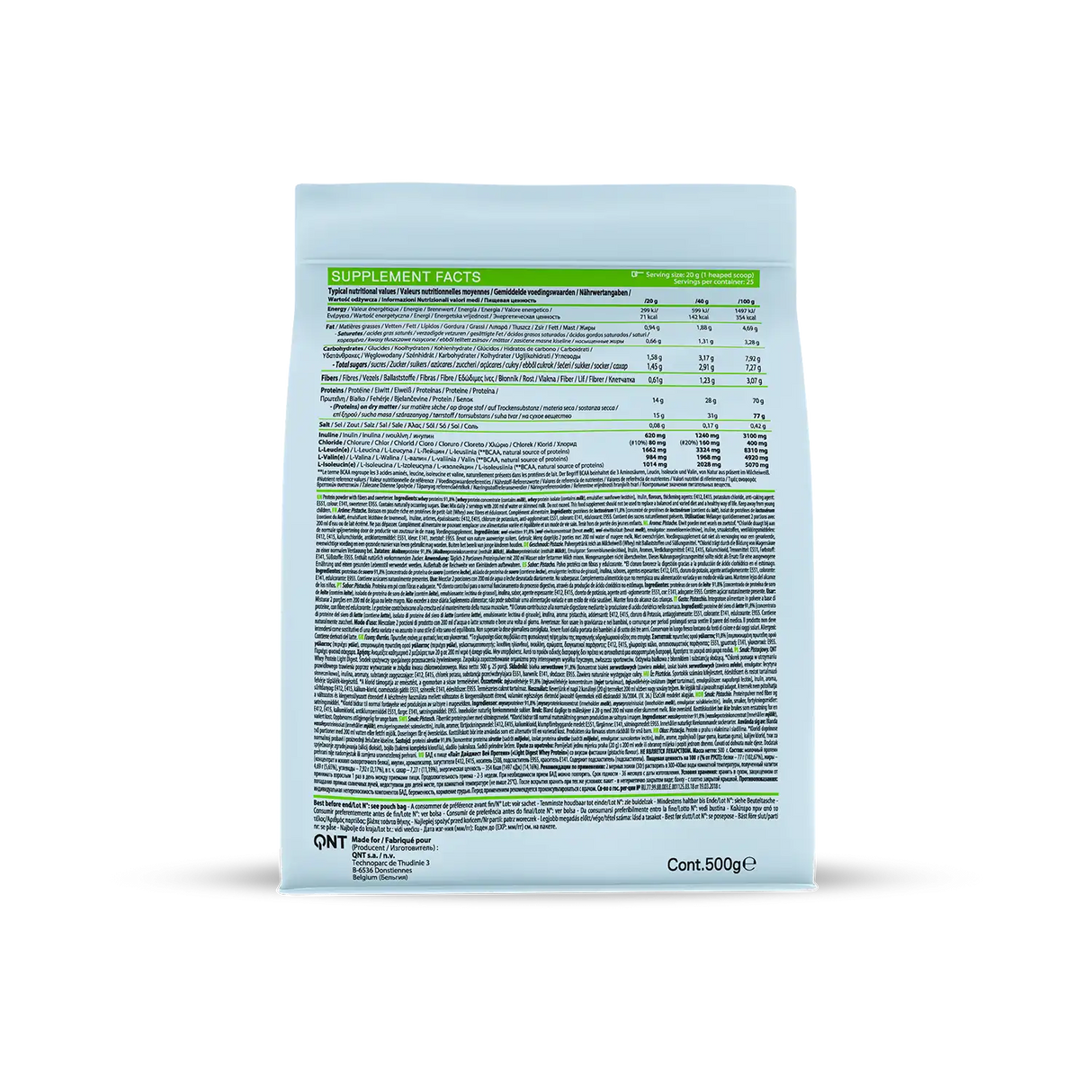 QNT Light Digest Whey Protein – Lako Svarljiv Protein za Mišiće i Oporavak