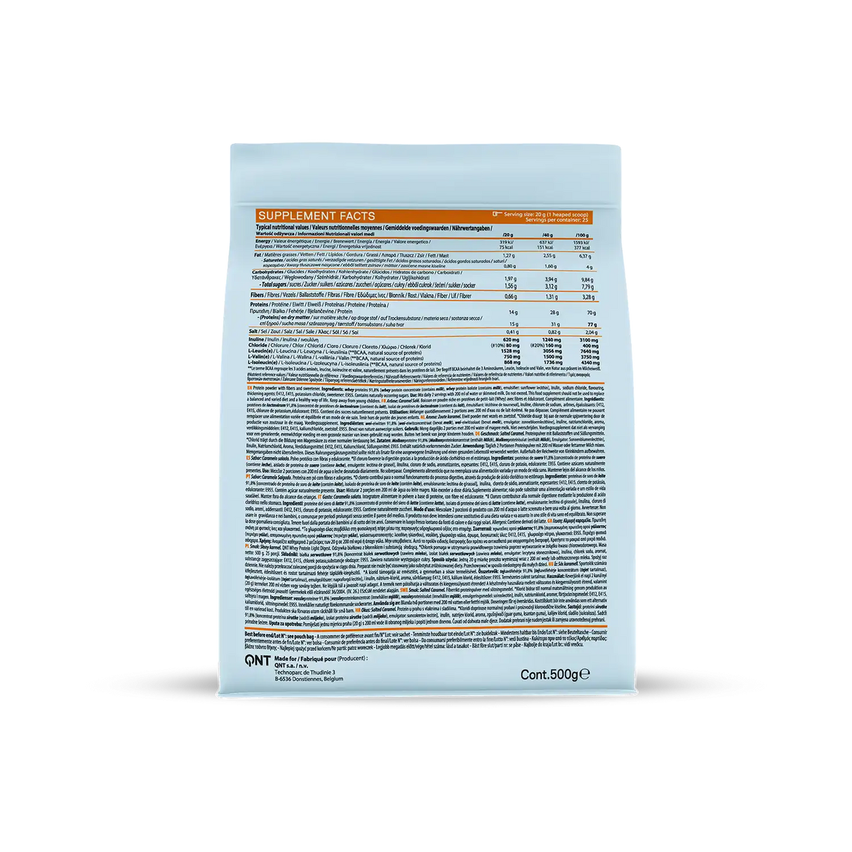 QNT Light Digest Whey Protein – Lako Svarljiv Protein za Mišiće i Oporavak