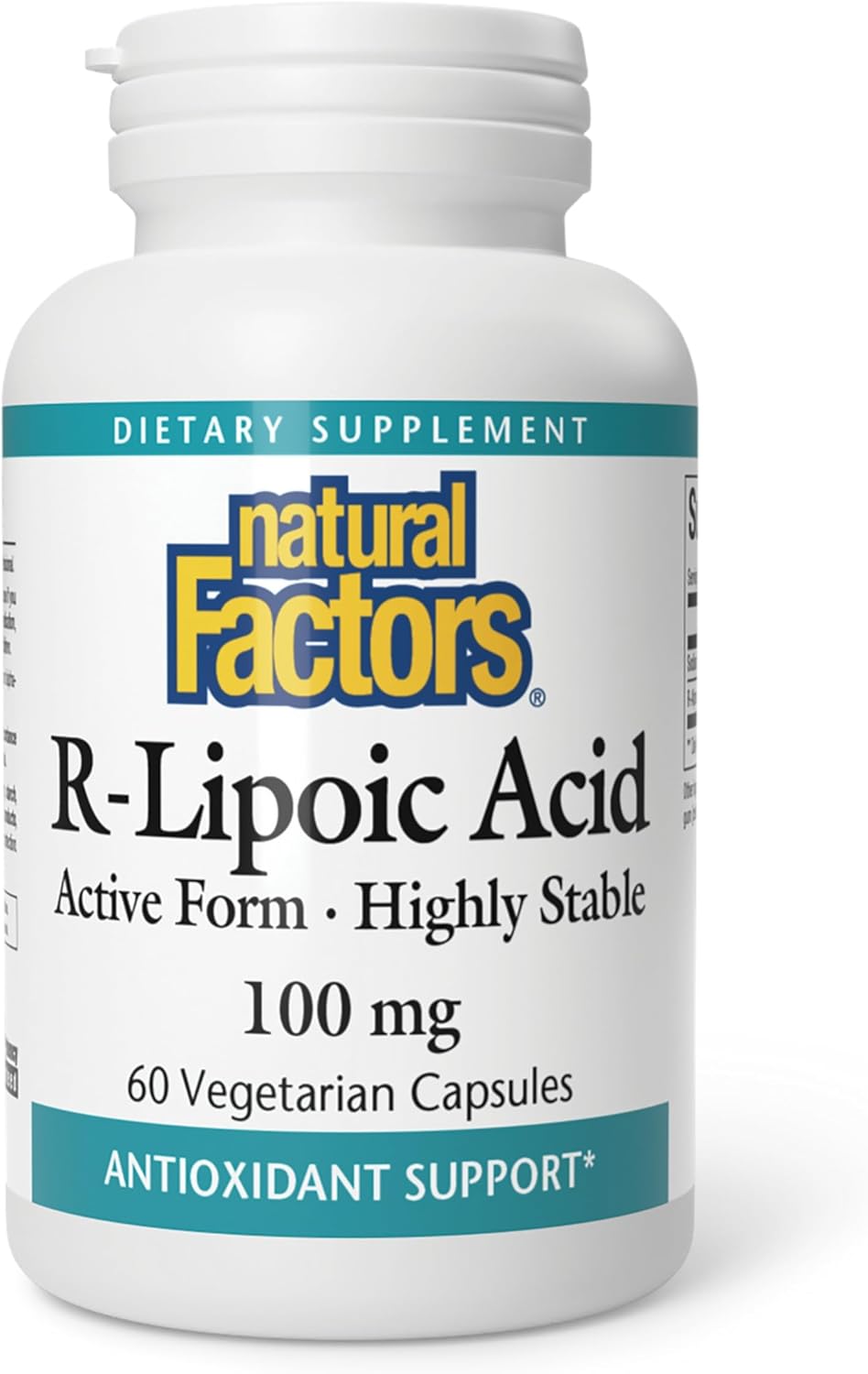 Natural Factors R-Alfa Lipoinska kiselina 100 mg – bioaktivni antioksidans