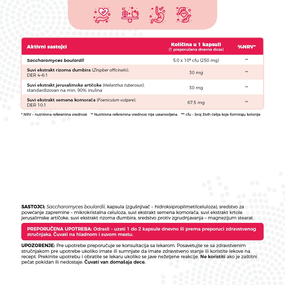 Kaltex S. BOULARDII: Efikasna Zaštita od Dijareje i Obnova Crevne Sluzokože