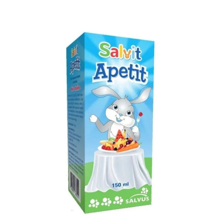 Salvit Apetit Oralni Rastvor 150ml – Za Poboljšanje Apetita i Energije