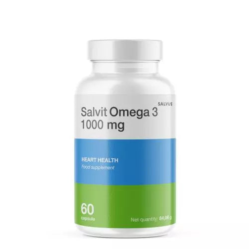 Salvit Omega 3 1000mg, 60 Kapsula – Omega 3 Za Zdravlje Srca