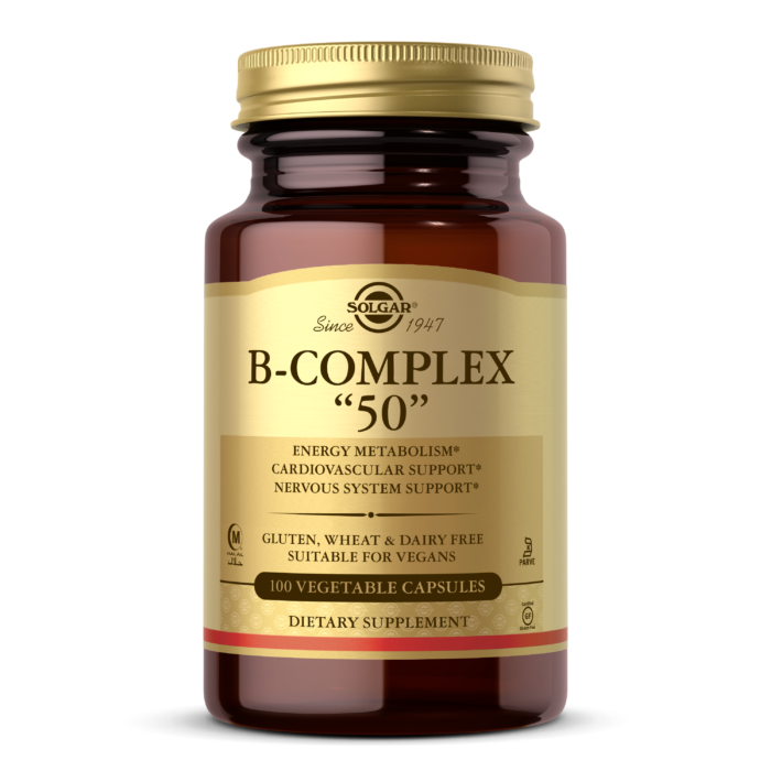 Solgar B-Complex "50" - Podrška Energiji, Zdravlju Kose i Nervnog Sistema