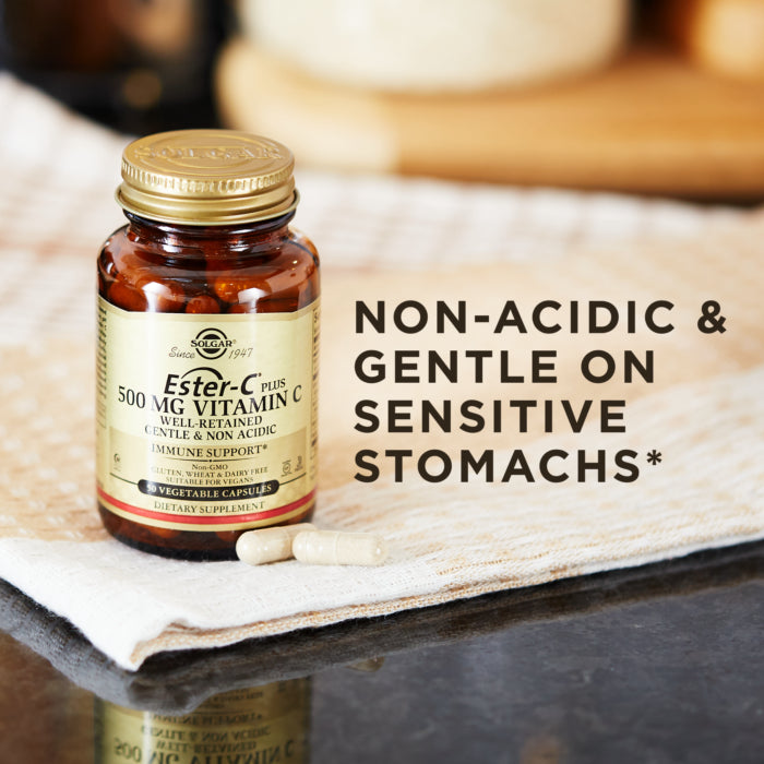 Solgar Ester-C Plus, Vitamin C, 500 mg – Podrška Imunitetu i Brza Apsorpcija Vitamina C - Dobrobit