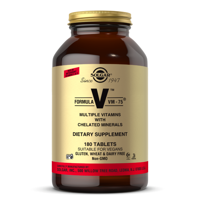 Solgar Formula V Vm-75, Multivitamini Sa Helat Mineralima – Podrška Zdravlju - Dobrobit