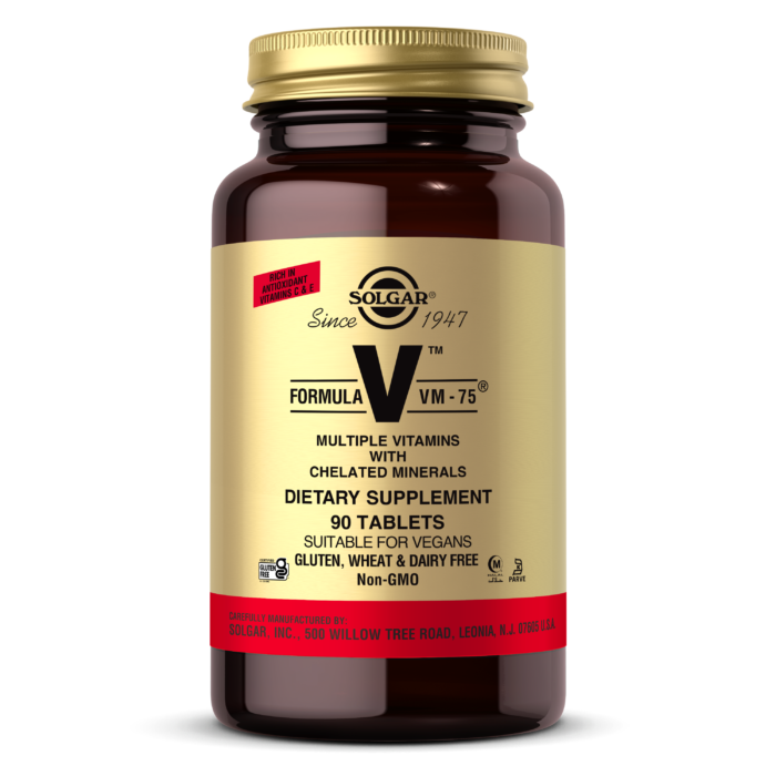 Solgar Formula V Vm-75, Multivitamini Sa Helat Mineralima – Podrška Zdravlju - Dobrobit