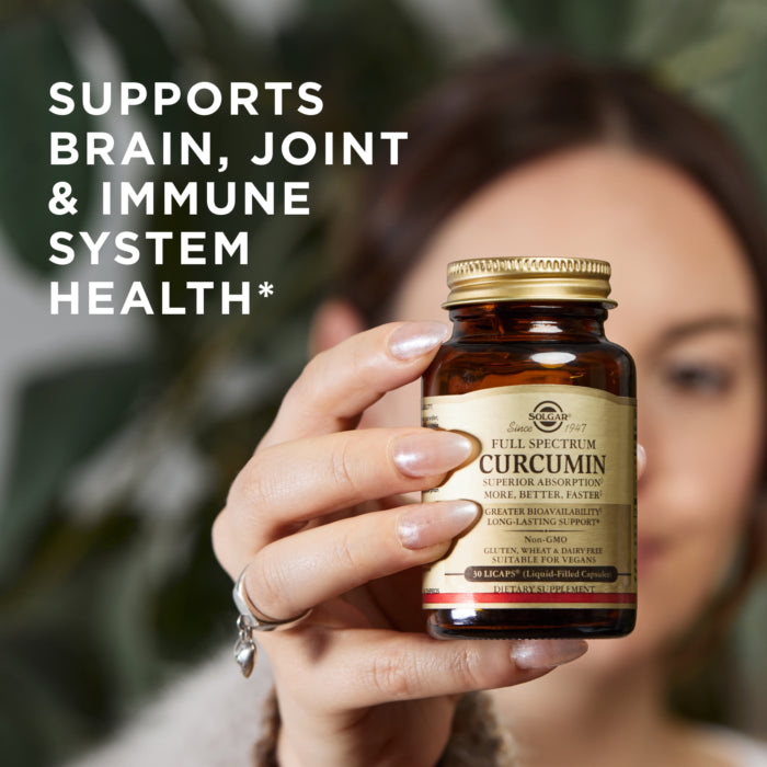 Solgar Full Spectrum Kurkumin – Podrška Zglobovima i Antioksidativna Zaštita - Dobrobit