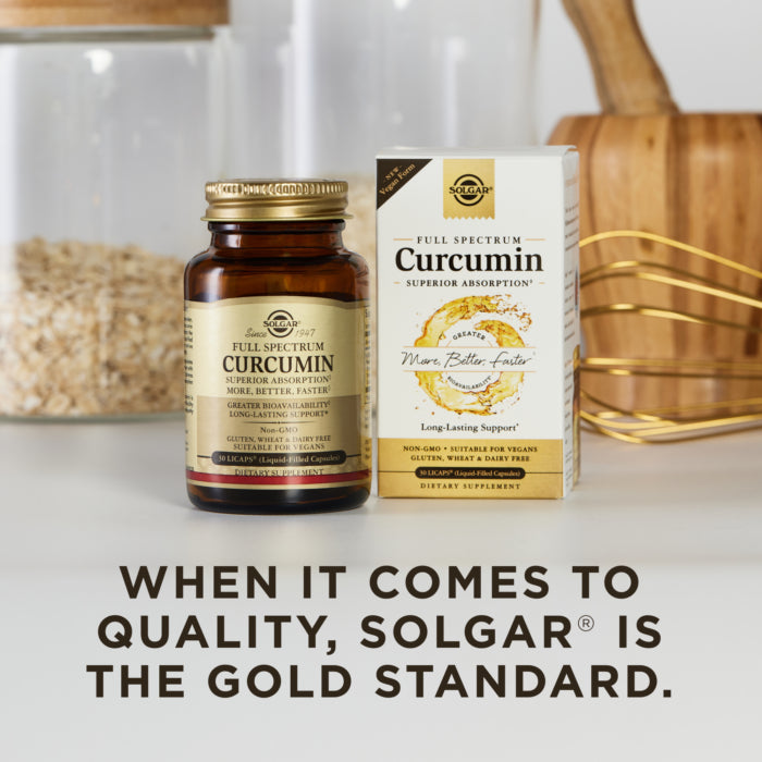 Solgar Full Spectrum Kurkumin – Podrška Zglobovima i Antioksidativna Zaštita - Dobrobit