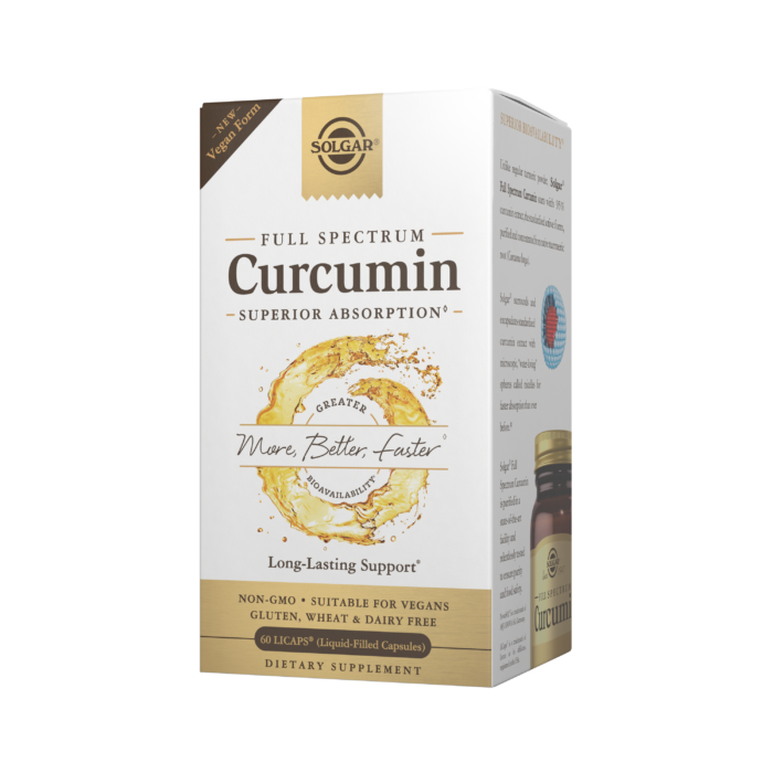 Solgar Full Spectrum Kurkumin – Podrška Zglobovima i Antioksidativna Zaštita - Dobrobit