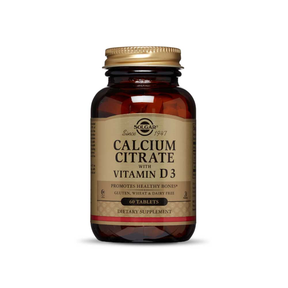 Solgar Kalcijum Citrat sa Vitaminom D3 – Podrška Zdravlju Kostiju i Zuba - Dobrobit