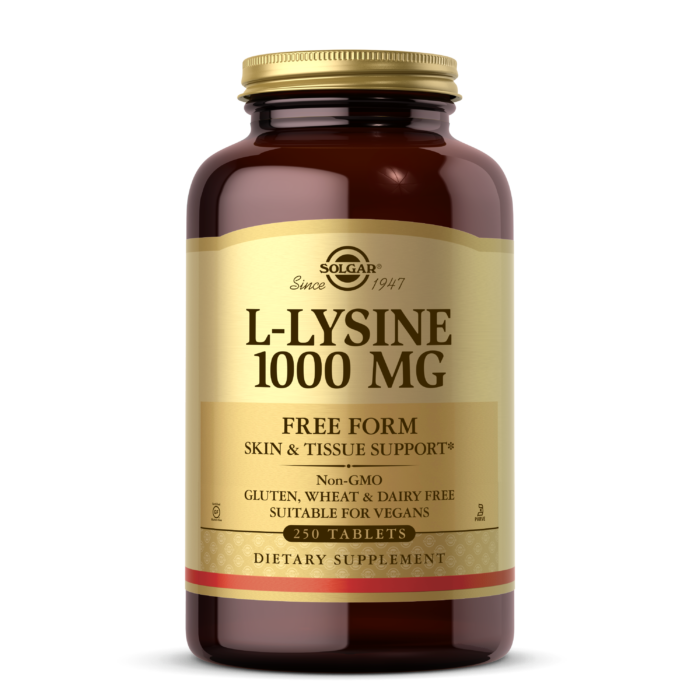 Solgar L-Lysine, 1000 mg – Podrška Imunitetu i Zdravlju Kože - Dobrobit