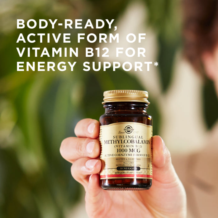 Solgar Methylcobalamin (Vitamin B12) 1000 mcg – Zdravlje Nervnog Sistema - Dobrobit
