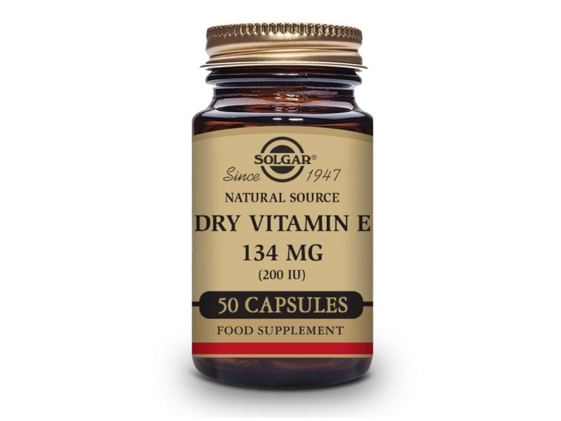 Solgar Vitamin E 134 mg (200 IU), 50 Kapsula – Za Podršku Imunološkom Sistemu