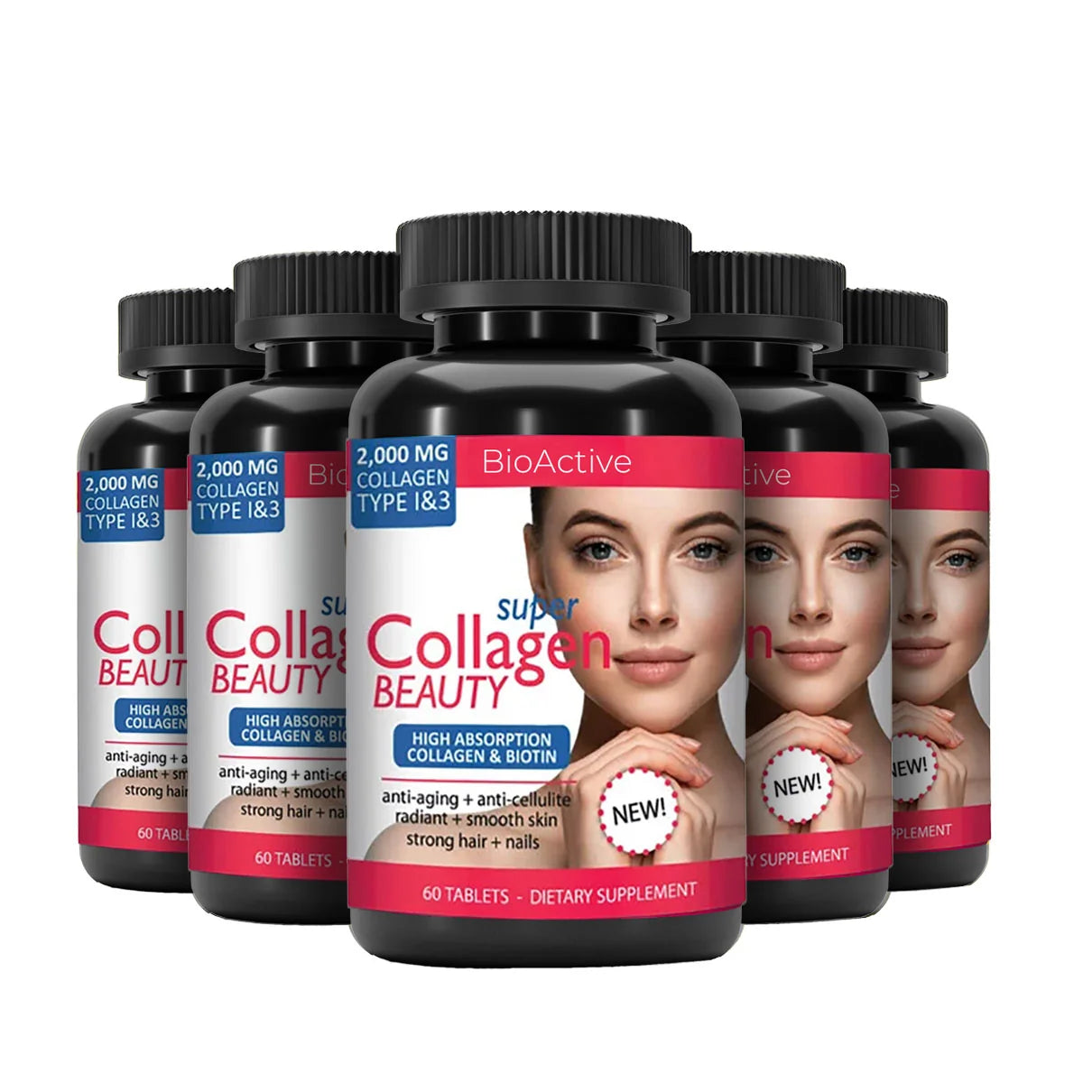 Aleksandar MN Super Collagen Beauty 60 tableta – Kolagen, Vitamin C i Biotin