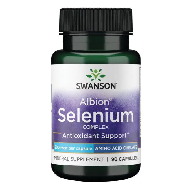 Swanson Selenium Complex, 200 mcg – Podrška Imunitetu i Antioksidativna Zaštita - Dobrobit