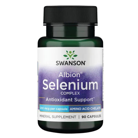 Swanson Selenium Complex, 200 mcg – Podrška Imunitetu i Antioksidativna Zaštita - Dobrobit