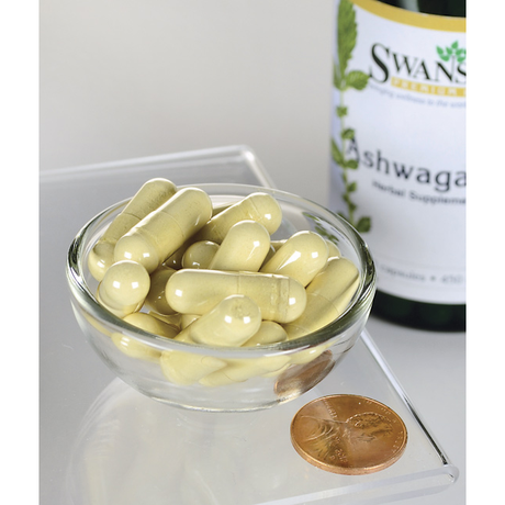 Swanson Ašvaganda 450 mg, 100 kapsula – Smanjuje Stres, Povećava Energiju - Dobrobit