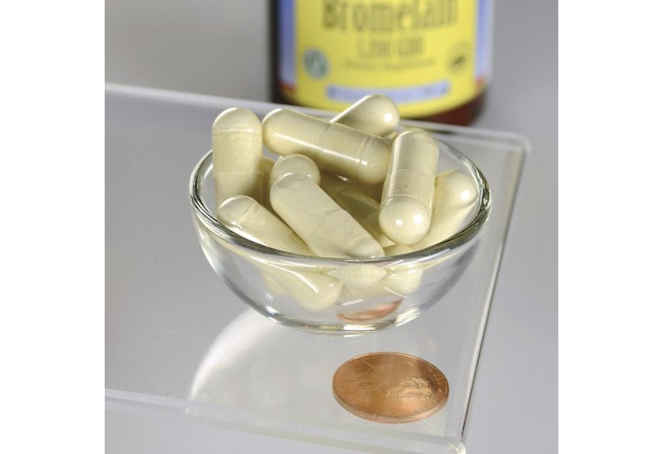 Swanson Bromelain 500 mg, 60 Kapsula - Podrška Probavi i Zglobovima - Dobrobit