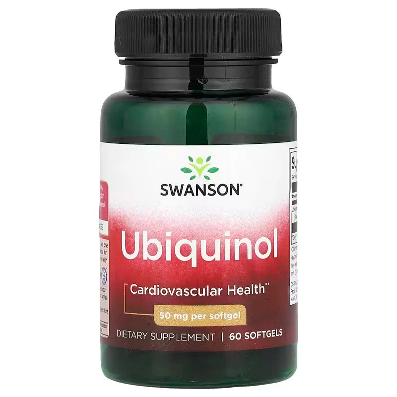 Swanson Ubiquinol 50 mg – Aktivni oblik koenzima Q10