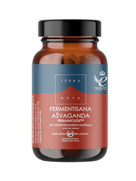 Terranova Fermentisana Ašvaganda, 50 Kapsula - Ravnoteža i Vitalnost - Dobrobit