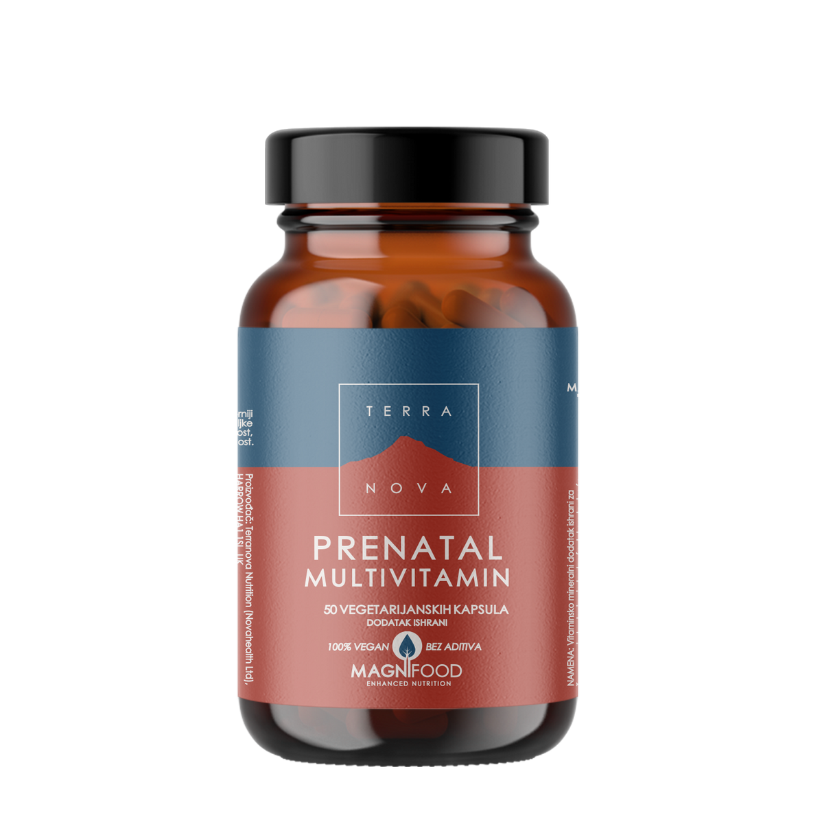 Terranova Prenatal Kompleks, 50 Kapsula – Multivitamini Za Trudnice i Dojilje