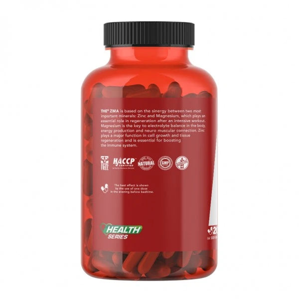 THE Nutrition THE ZMA 200 kapsula – Cink i Magnezijum za Regeneraciju i Testosteron - Dobrobit