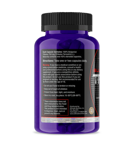 Ultimate Nutrition Bulgarian Tribulus – Povećivač Testosterona Za Mišićni Rast