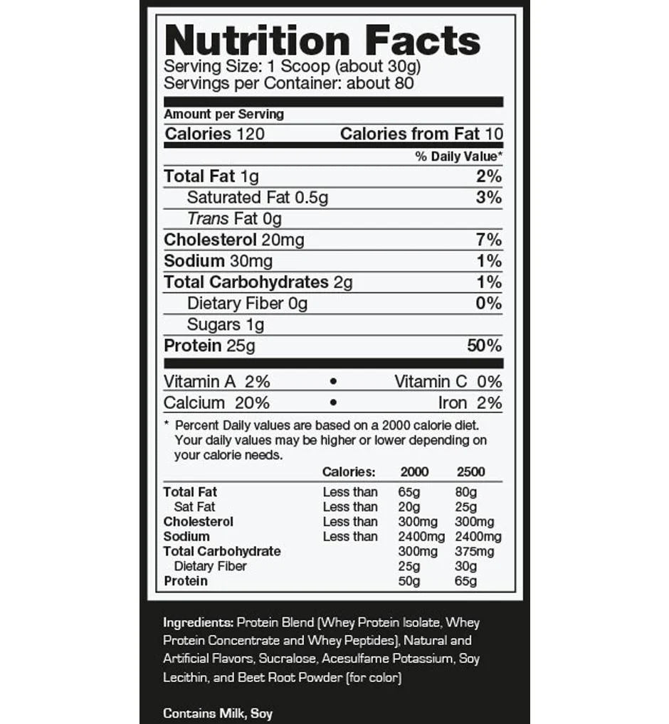 Ultimate Nutrition Prostar 100% Whey Protein - Za Maksimalan Rast Mišića