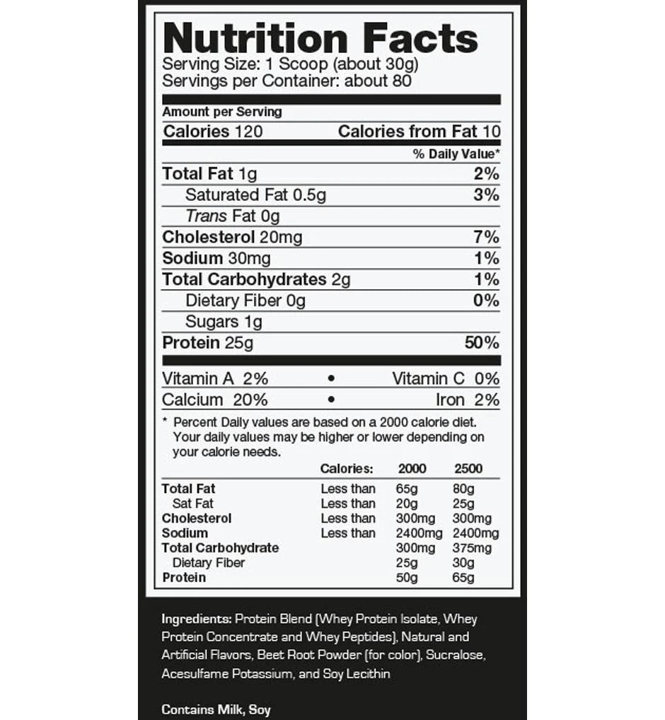 Ultimate Nutrition Prostar 100% Whey Protein - Za Maksimalan Rast Mišića